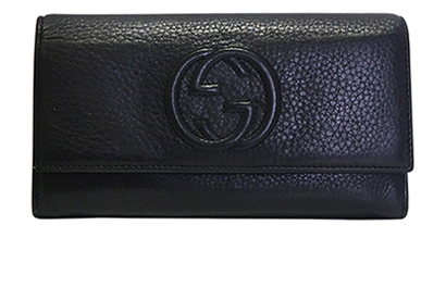 Gucci Soho Continental Wallet, front view